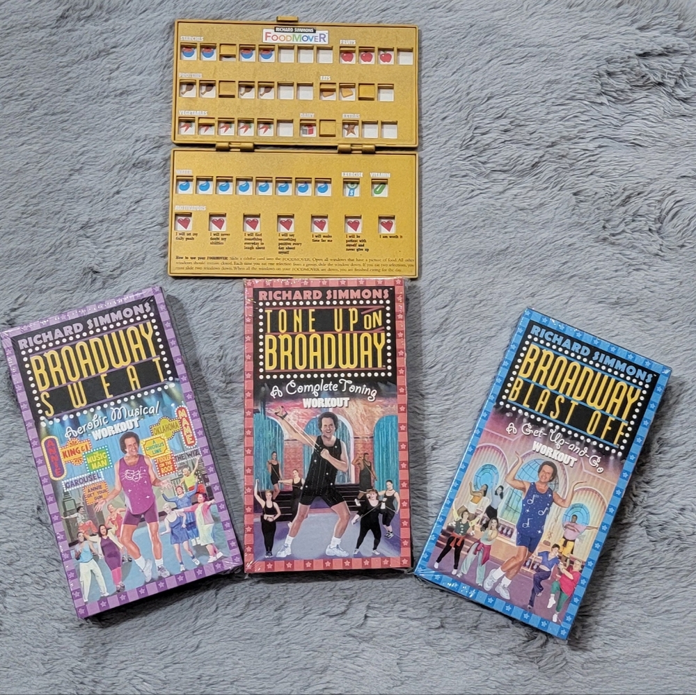 Three New Richard Simmons VHS Workout Videos